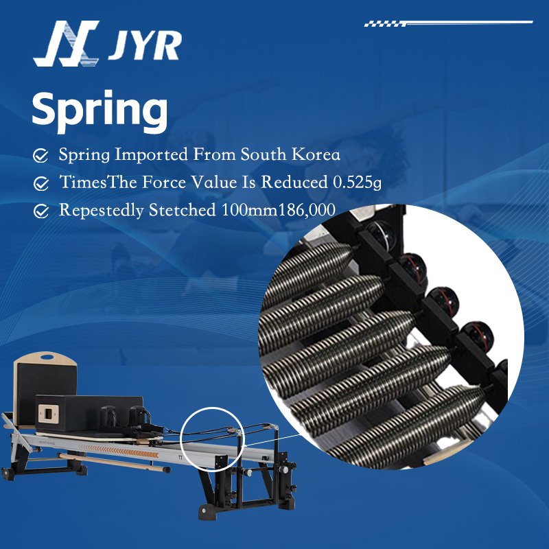 Hot Sale Portable Pilates Reformer Trapeze Reformer Push-Through Bar Pilates Aluminum Alloy Reformer - 图片 3