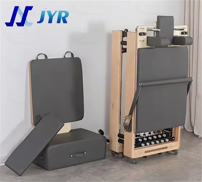 Fitness Machine Black Oak Foldable Reformer Pilates Machine Professional Pilates Reformers - 图片 3