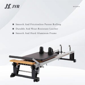 Durable Reformer Pilates Machine - Home and Portable Equipment for Core