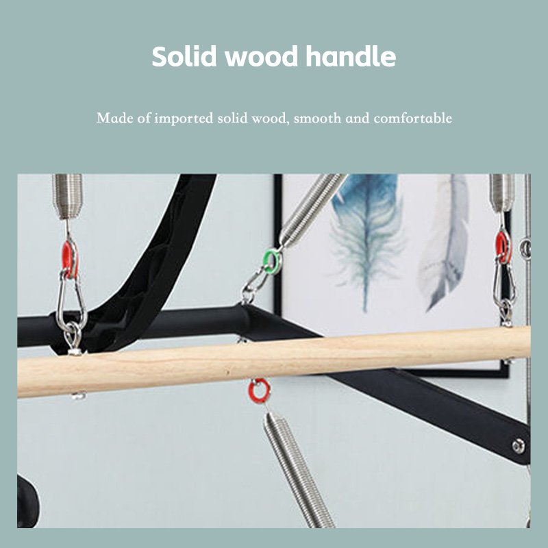 Factory Hot Selling High-Quality Classical Pilates Reformer with Half Trapeze and Tower for Studio Use - 图片 3