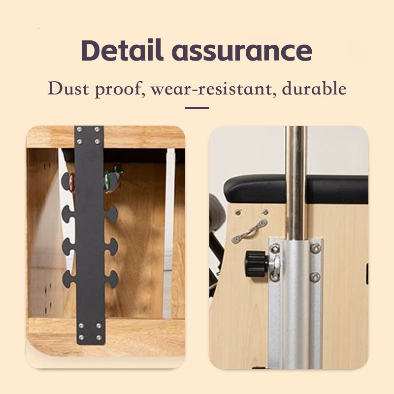 Pilates Equipment Wooden Ladder Barrel - Ideal for Side Body Exercises - 图片 5