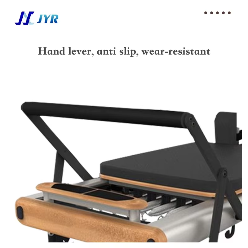 Professional White Aluminum Pilates Reformer - Customizable for Commercial Studios - 图片 2