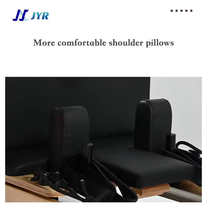 Professional White Aluminum Pilates Reformer - Customizable for Commercial Studios - 图片 4